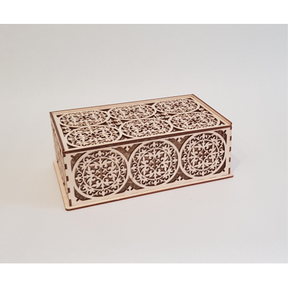Шкатулка деревянная Ажурная-1 238х150х83